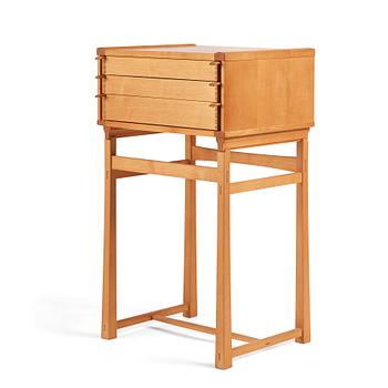323. James Krenov, cabinet on stand, Sweden, second half of the 20th century.