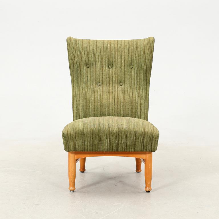 Elias Svedberg, armchair by Nordiska Kompaniet (NK), 1950s Swedish Modern.