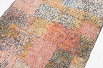 Paul Klee, matta, ”Florentinisches villenviertel”, maskingjord flossa, ca 200 x 140 cm.