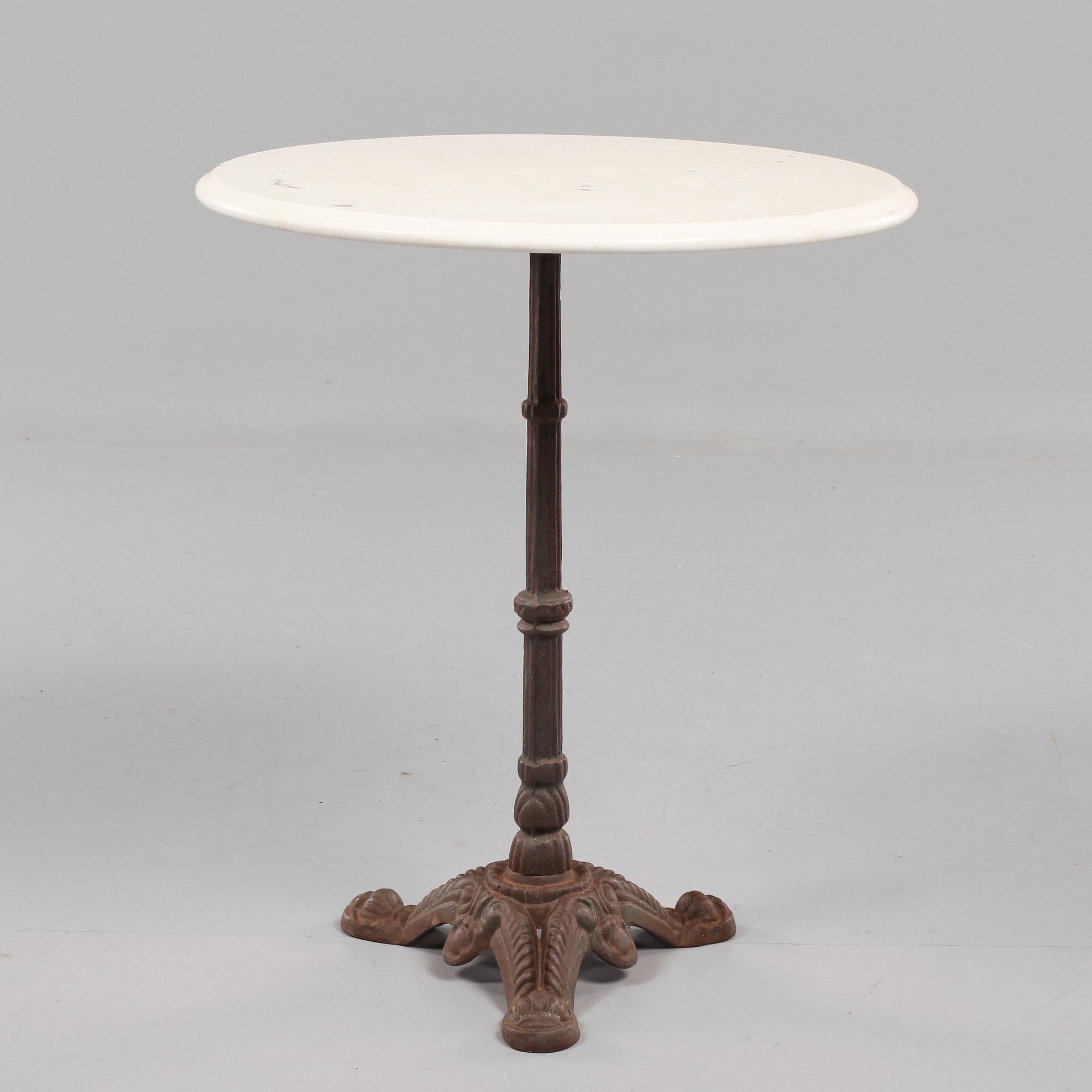 TRÄDGÅRDSBORD, 1900-talets andra hälft.