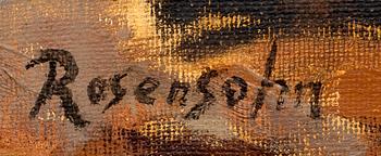 LENNART ROSENSOHN, oil on canvas signed.