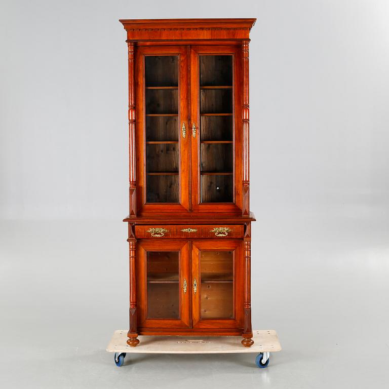 A book vitrine, late 19th century.