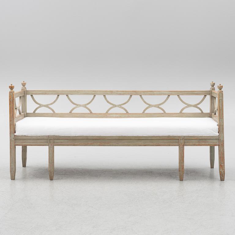 Soffa, gustaviansk, 1800-tal.