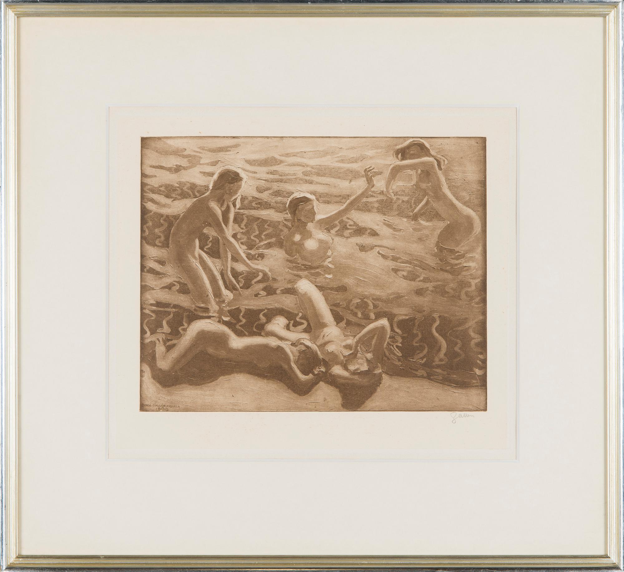 Akseli Gallen-Kallela, "Aallottaria".