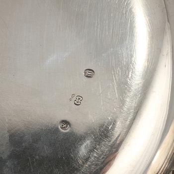 SKÅLFAT, silver, Carl M Cohr, Fredericia, Danmark, 1937. Vikt 295 g.