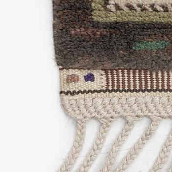 Märta Måås-Fjetterström, matta, "Örtagården", flossa, ca 352 x 256 cm, signerad AB MMF JBE 1952.