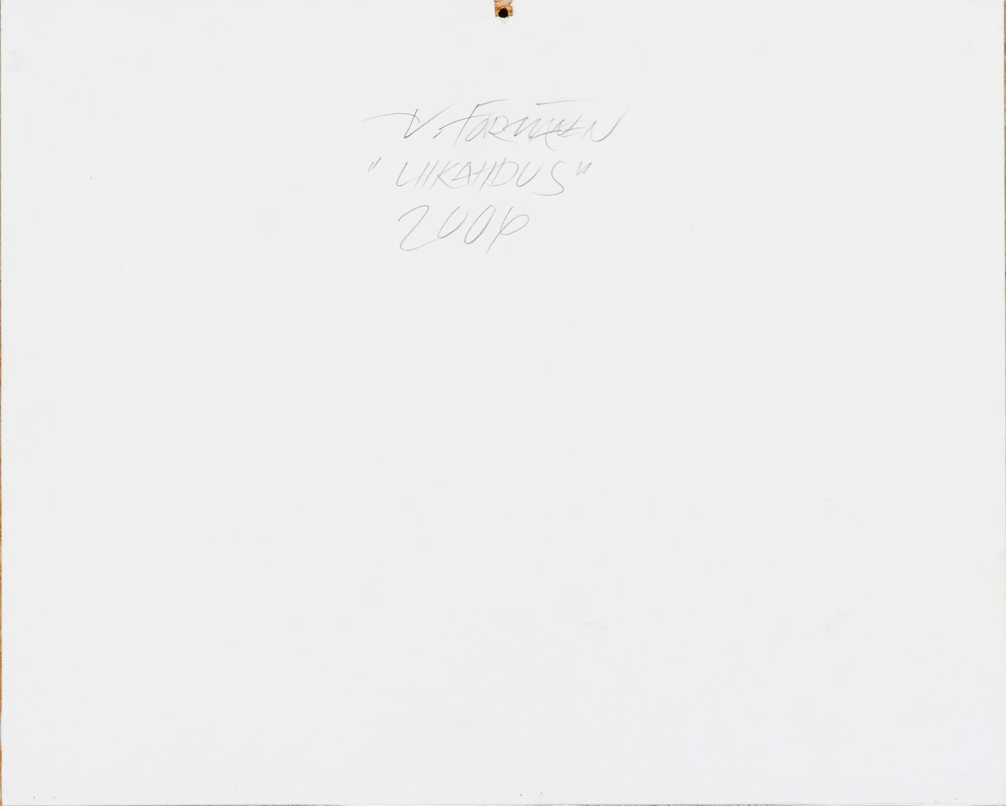 Veikko Törmänen, "Liikahdus".