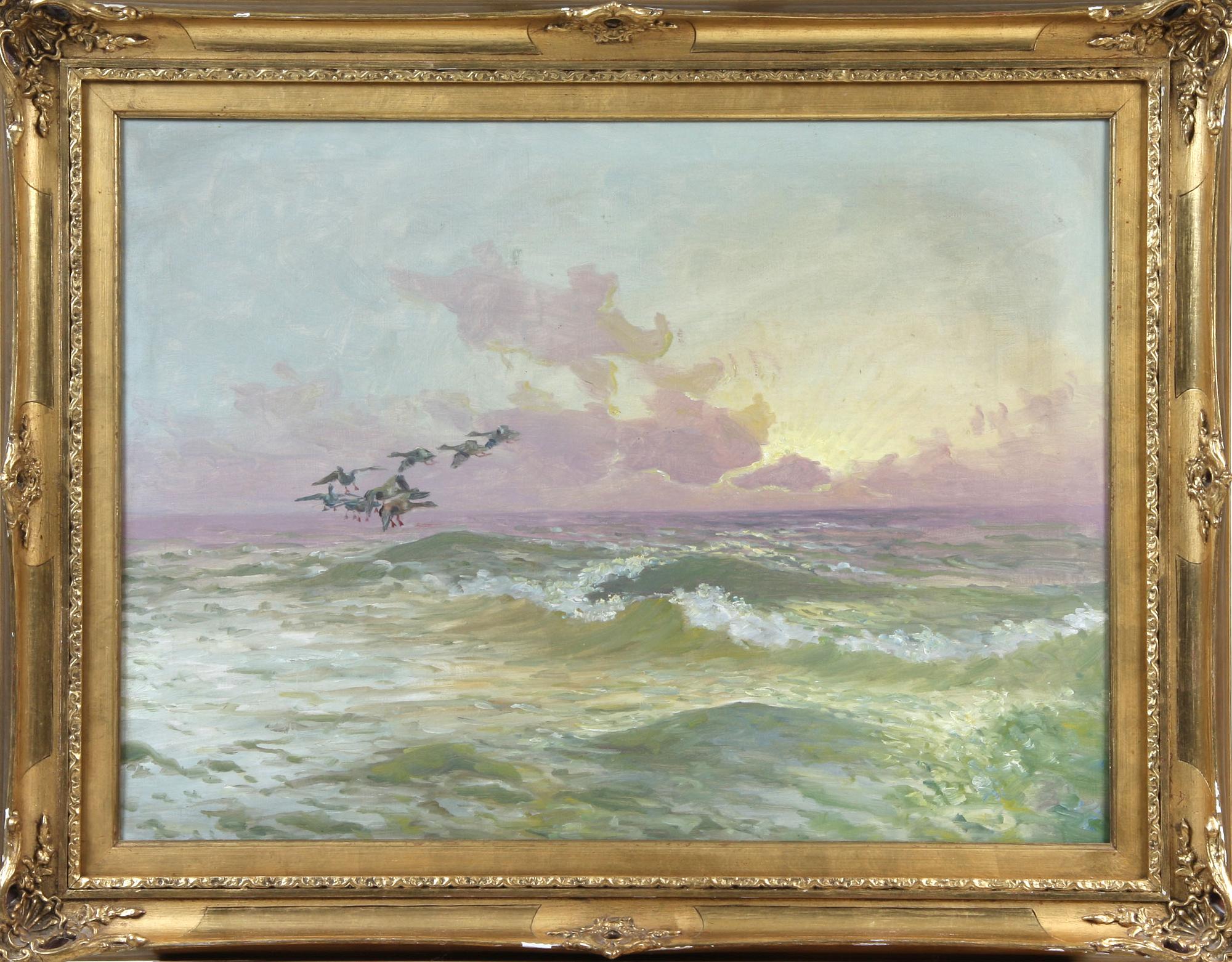 OKÄND KONSTNÄR, olja på duk, 1900-tal.