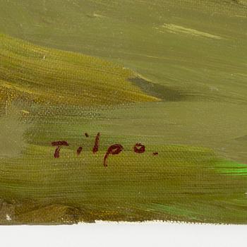 FRULS TILPO, oil on canvas, signed and on verso dated 2009.