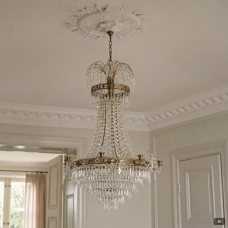 Chandelier, "Läckö", Markslöjd.