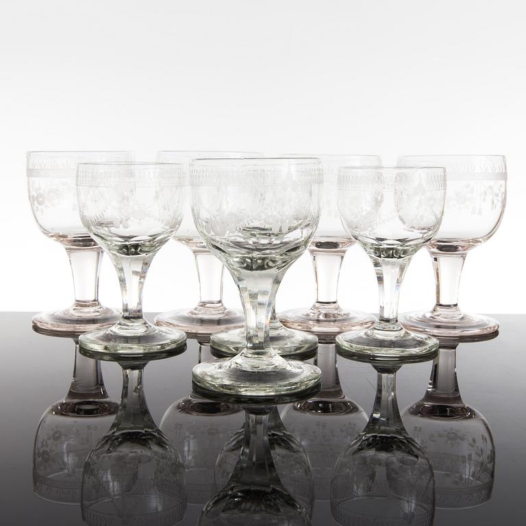 GLAS, 4+4 st, sengustavianska, 1800-talets början.