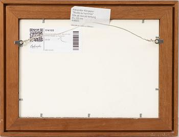 Alexander Klingspor, "Studie av hummer".