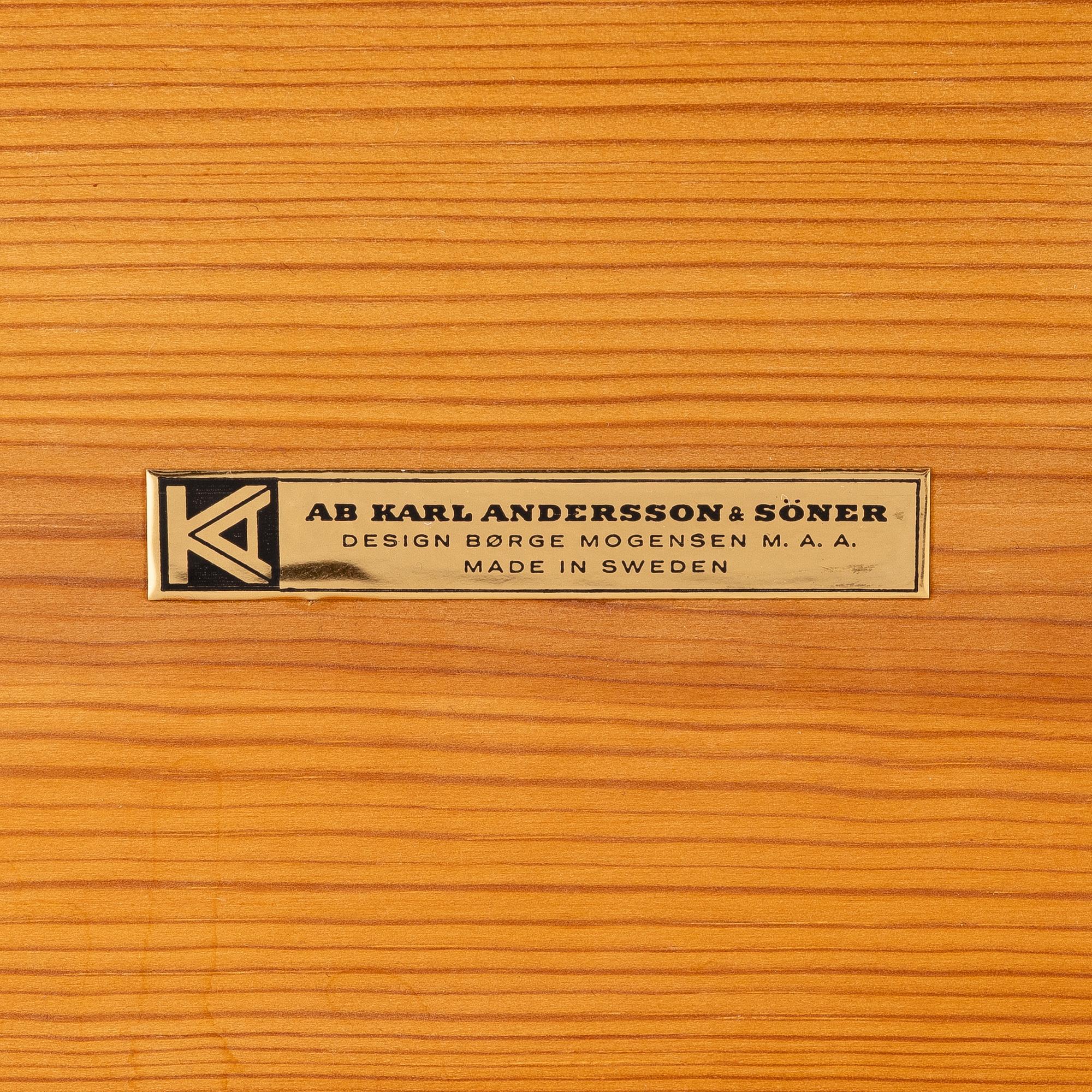 Børge Mogensen, bench, Karl Andersson & Söner, second half of the 20th century.