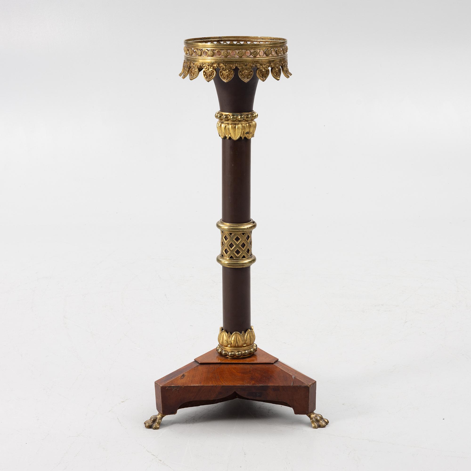 Pedestal, Empire, first half of the 19th century.