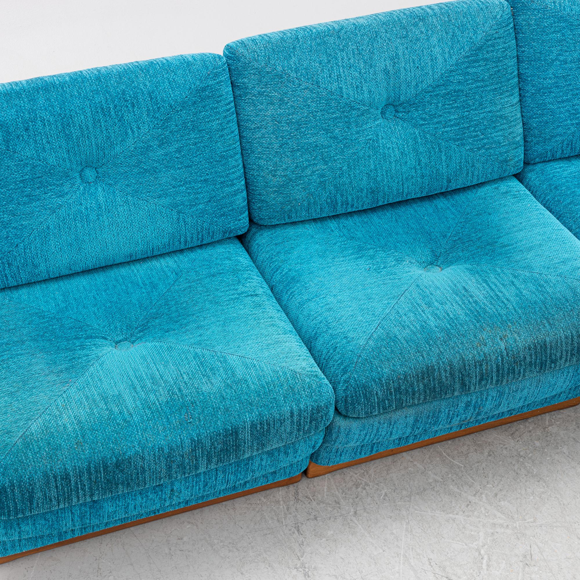 A modular sofa, 1970.