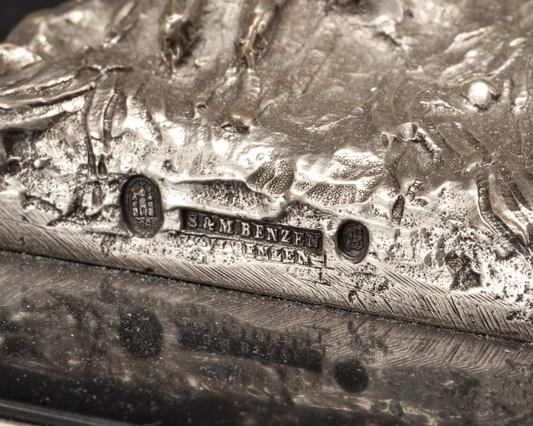 HÄST, silver, S&M Benzen, Köpenhamn, 1896.