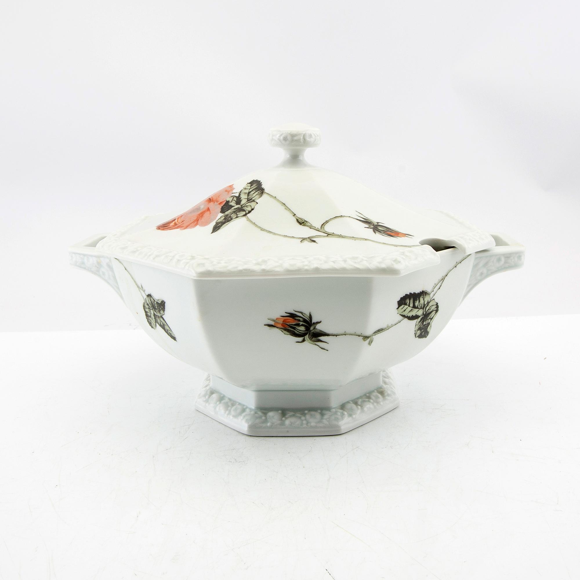 Servis 89 dlr,  "Maria" Rosenthal Tyskland 1900-talets andra hälft porslin.