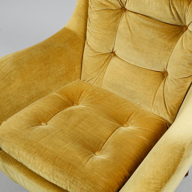 FÅTÖLJ, "Statesman chair", Parker Knoll, 1900-talets andra hälft.