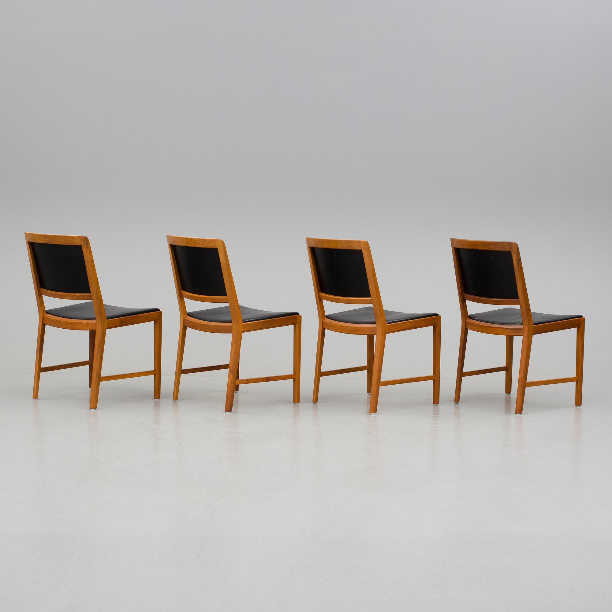 STOLAR, 4 st, Bertil Fridhagen, Bodafors, 1960-tal.