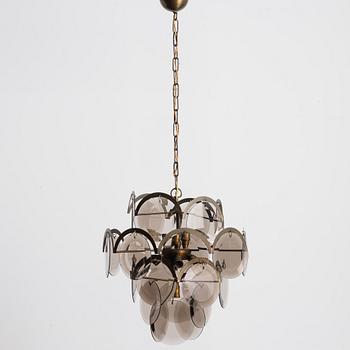 Ceiling lamp, Italy, second half of the 20th century.
