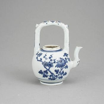 KANNA, porslin, Kina, 1700-tal.