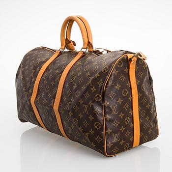 Louis Vuitton, "Keepall 50 Bandouliere", weekendbag.