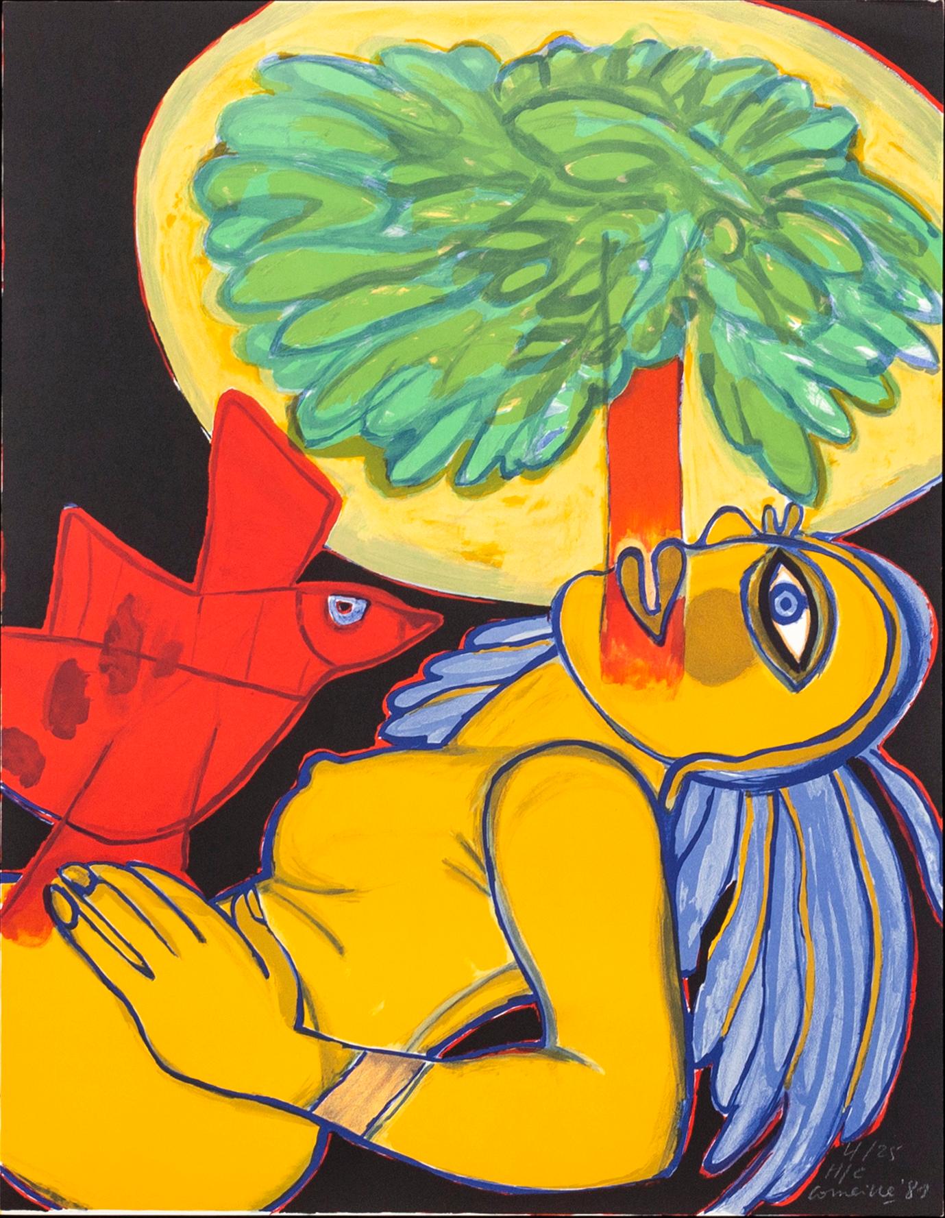 BEVERLOO CORNEILLE, a signed and numbered colour lithograph.