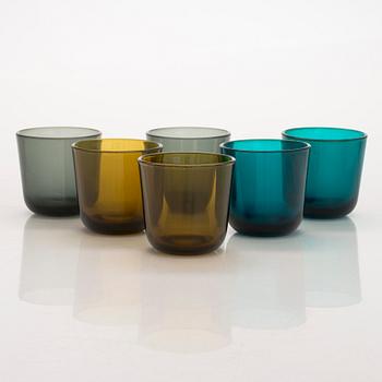 Kaj Franck, a '5601' pitcher and six '5023' drinking glasses for Nuutajäri Notsjö.