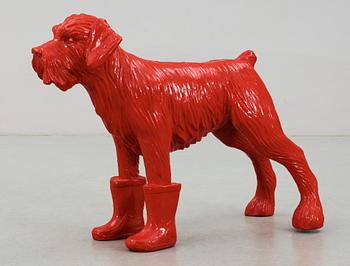 WILLIAM SWEETLOVE, "Cloned red dog with plastic boots", sign o numr 93/100, 2006.