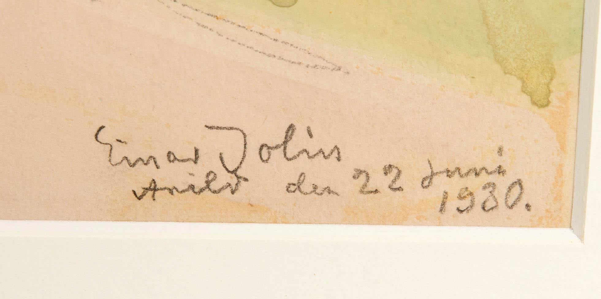 Einar Jolin, Motif from Arild.