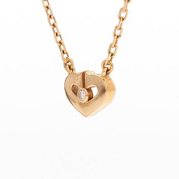 Cartier, kaulakoru, "C heart de Cartier", 18K kultaa.