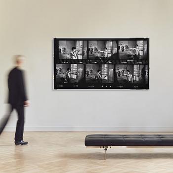 Joel Shapiro, Robert De Niro, "Taxi Driver" Contact Sheet, New York, 1975.