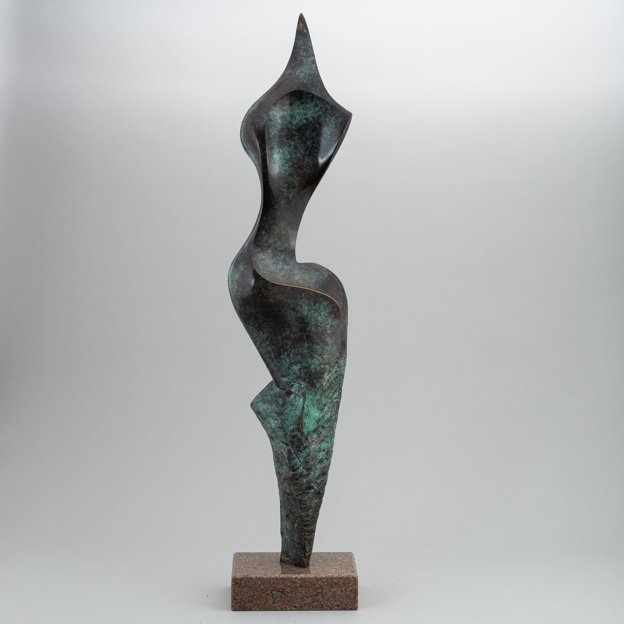 STAN WYS, skulptur, brons, 2008, signerad 7/8.