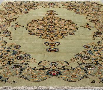 A CARPET, Keshan Royal Keshan, signerad Nader 369 x 263 cm.