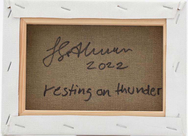 Lukas Göthman, "Resting on Thunder", 2022.