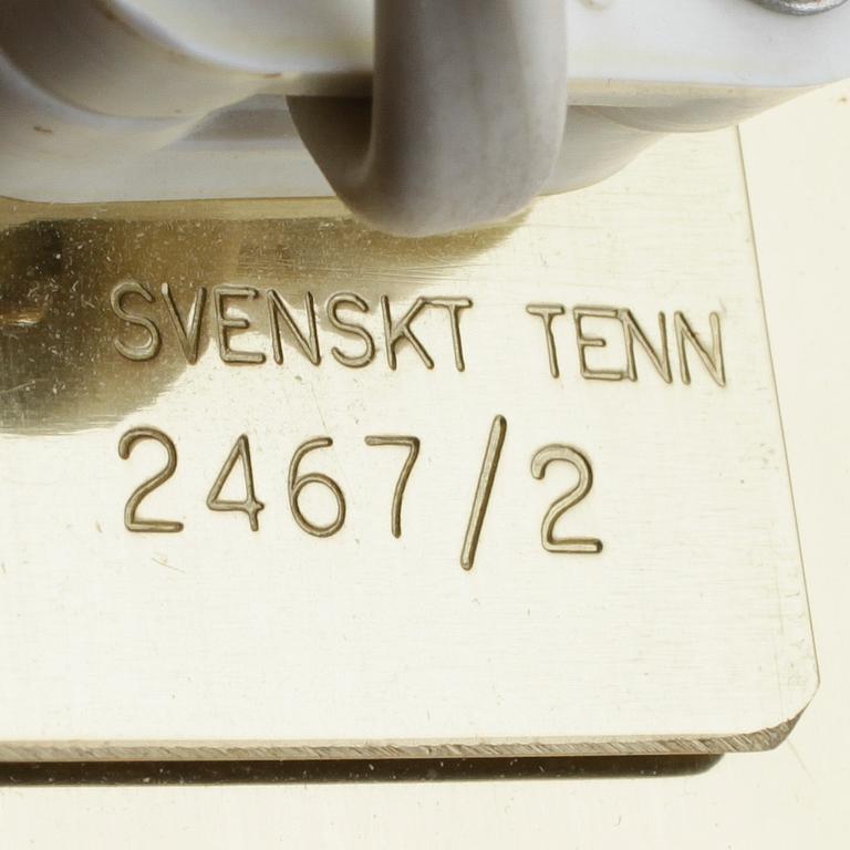 BORDSLAMPA, mässing, modell 2467/2, Josef Frank, Firma Svenskt Tenn.