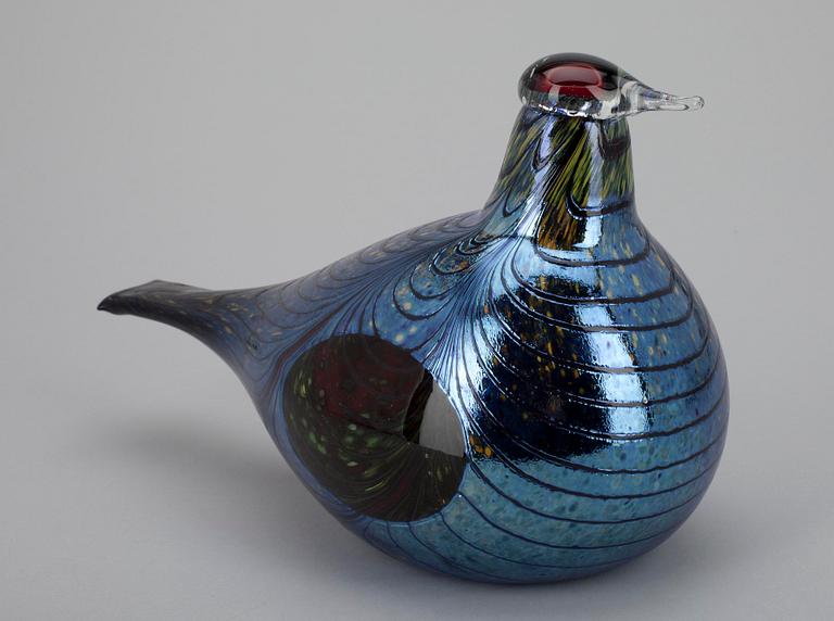 FIGURIN, glas, signerad Oiva Toikka, Nuutajärvi.