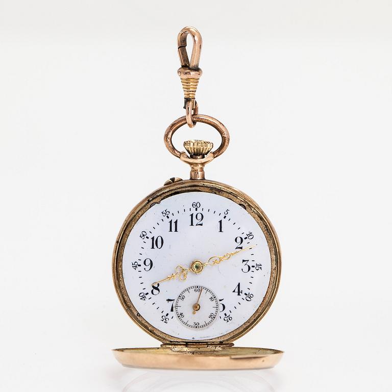 A ladies' pocket watch, 33 mm.