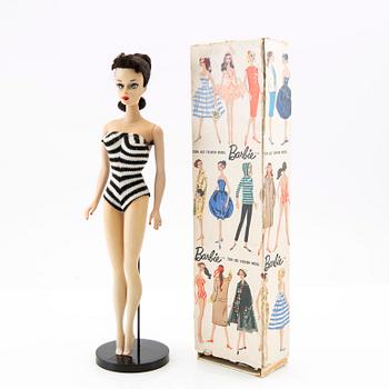 Barbie, docka, vintage, "Nr. 2 Ponytail", Mattel 1959.