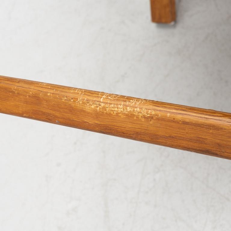 Carl Malmström & Yngve Ekström, a pair of 'Caryngo' oak armchairs, Swedese, second half of the 20th century.