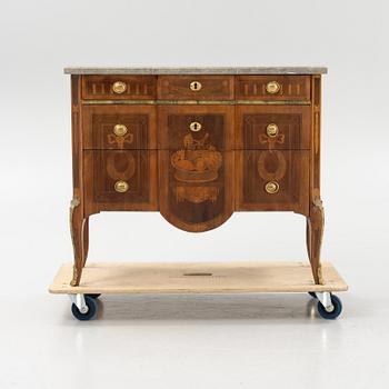 Byrå, Gustaviansk stil, omkring år 1900 med äldre delar.