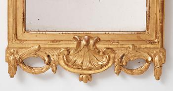 A Swedish Transition mirror by J. Åkerblad 1772.