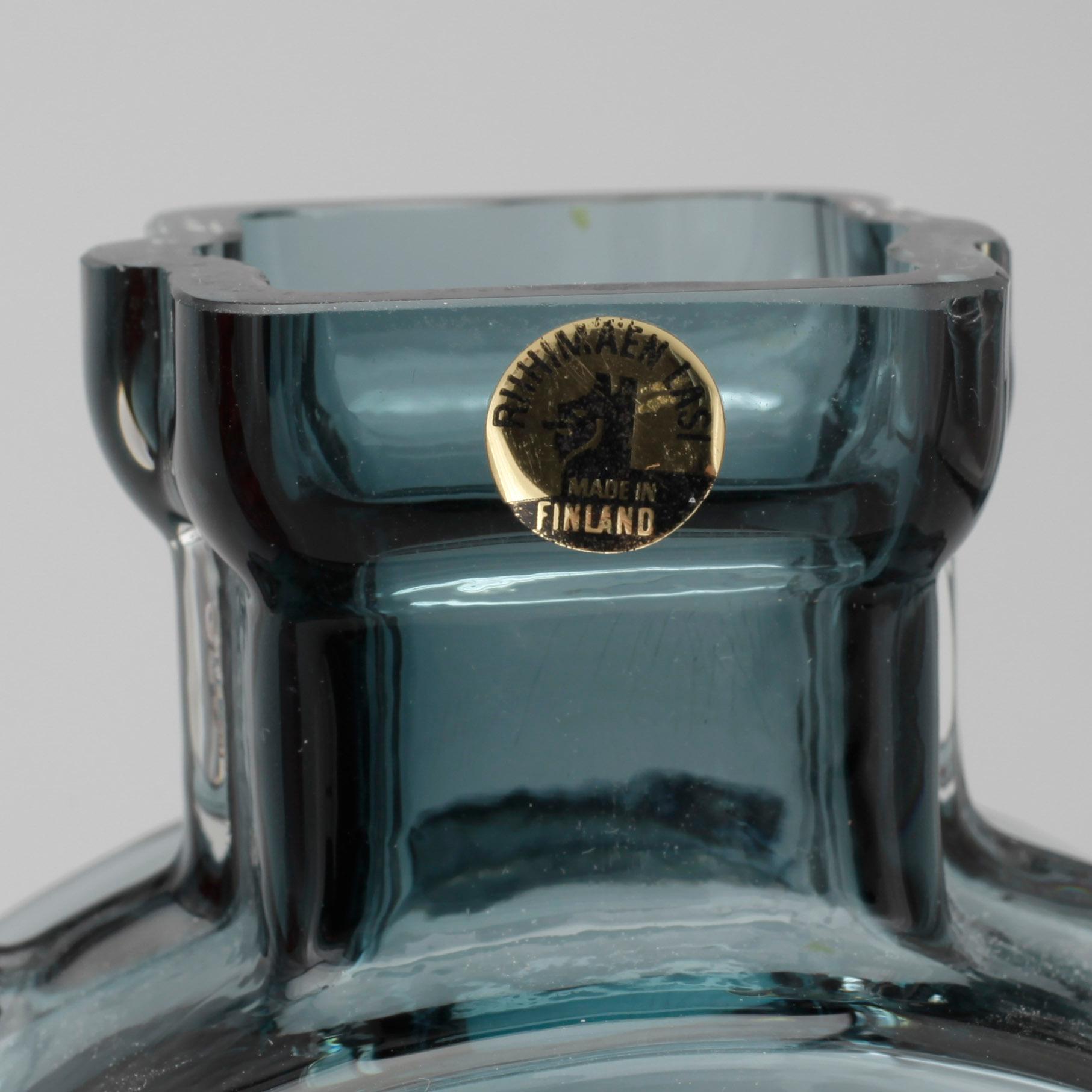 VASER, 3 st, glas, Helena Tynell Riihimäen. Finland 1900-talets senare hälft.