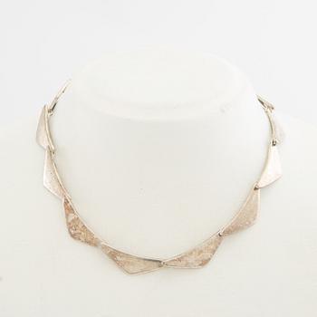 Georg Jensen, collier, "Peak", sterlign silver, Bent Gabrielsen.