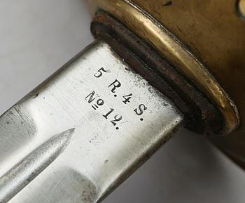 PALLASCH, m/1893, för Kavalleriet.