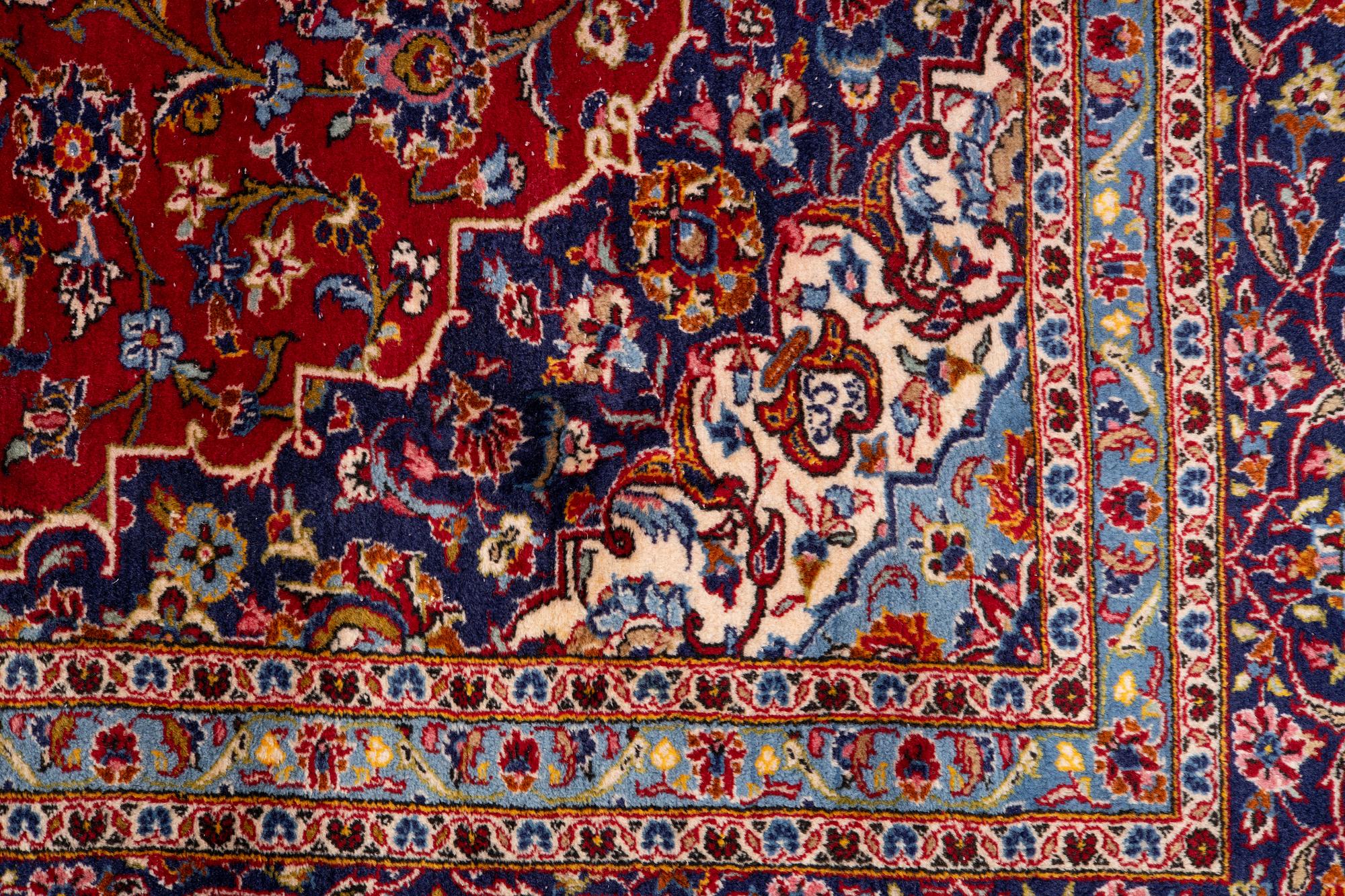 Rug, Keshan, 363 x 300 cm.