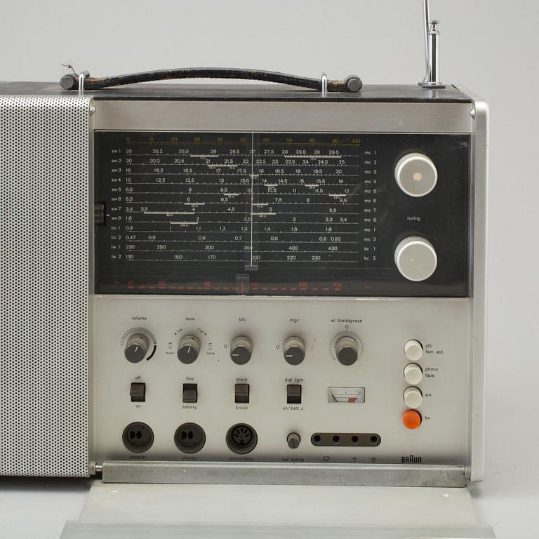 DIET RAMS, radio, "Weltempfänger - T1000", formgiven 1963.