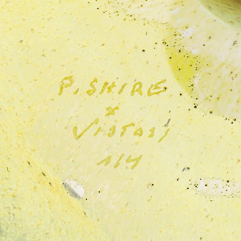 Peter Shire, a 'Vesuvio' glass sculpture/bowl, numbered 1/4, Italy, 1998.