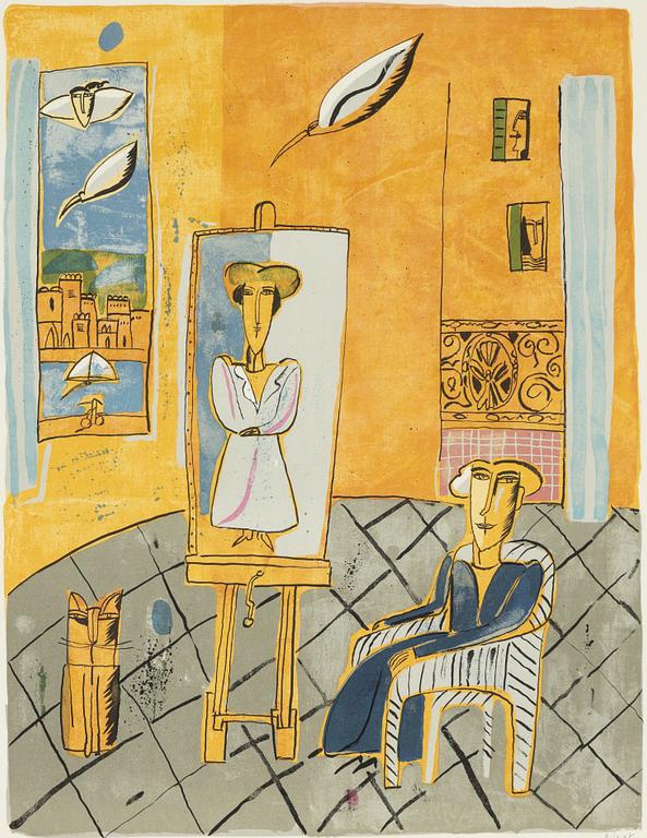 Madeleine Pyk, "I atlején".