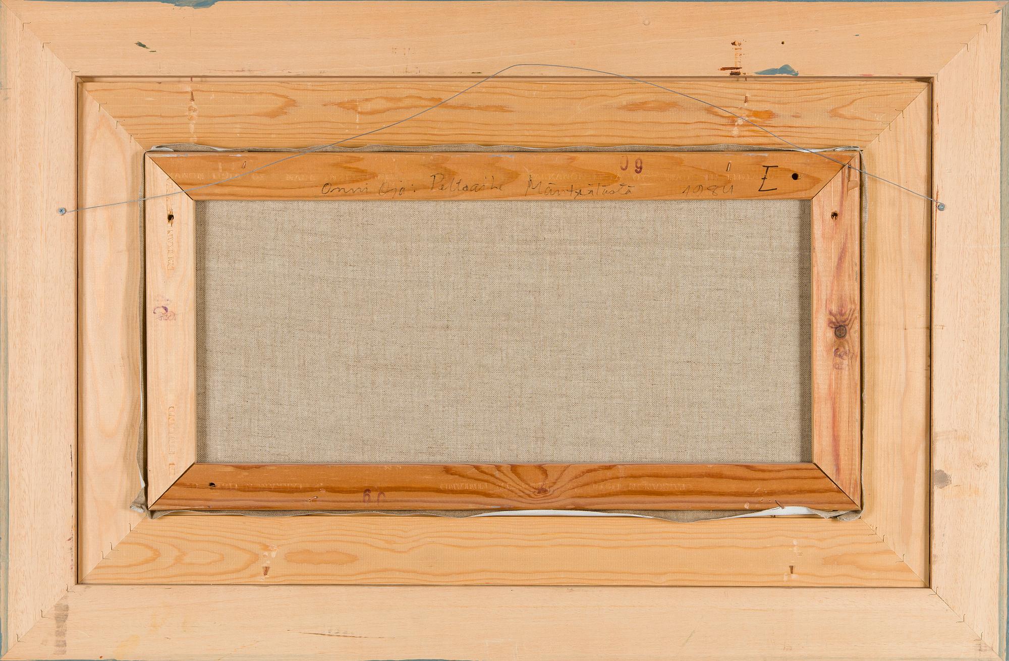 Onni Oja, Field motif from Mäntsälä.